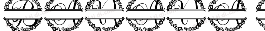 banana split字体转换